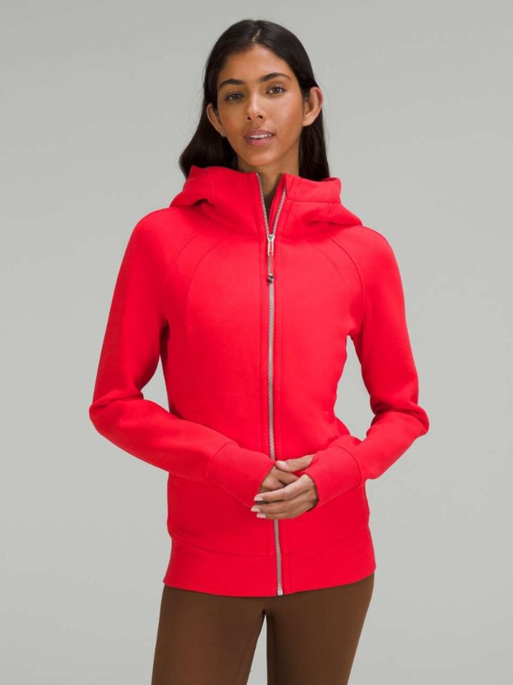Lululemon Women's Scuba Full-Zip Hoodie - Red